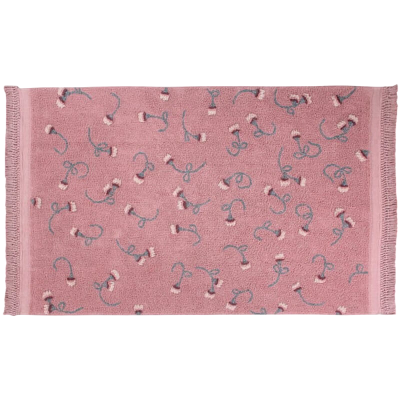 Lorena Canals Washable Rug English Garden Ash Rose 140x210cm