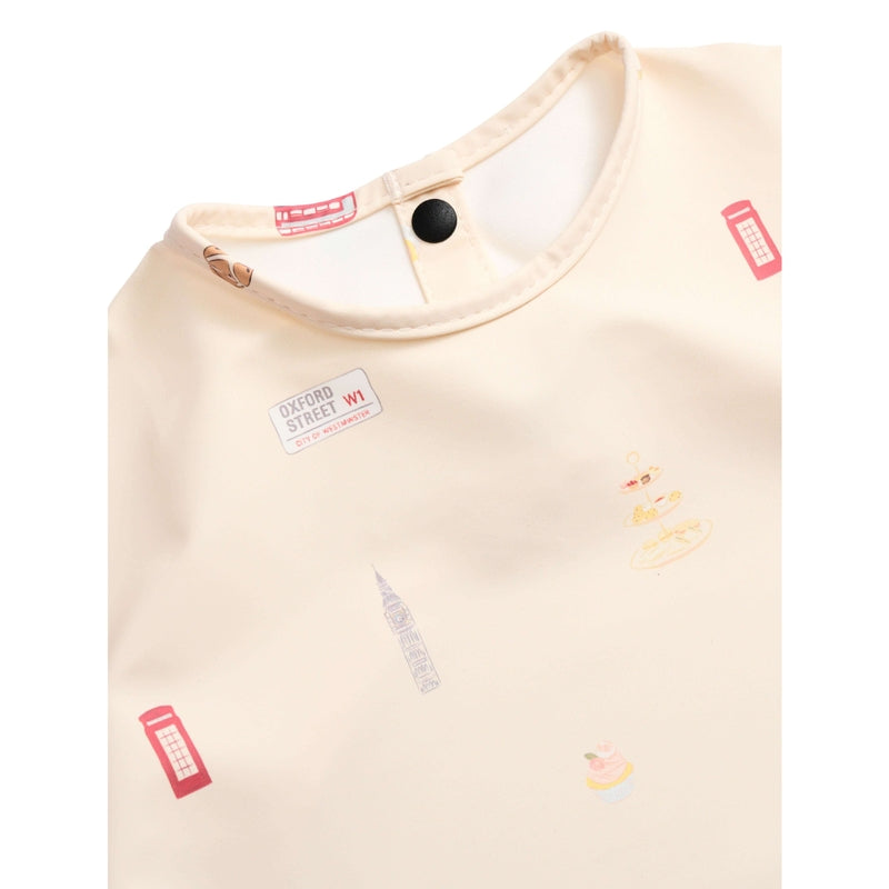 Milk It Baby Waterproof Sleeved Bib - London City