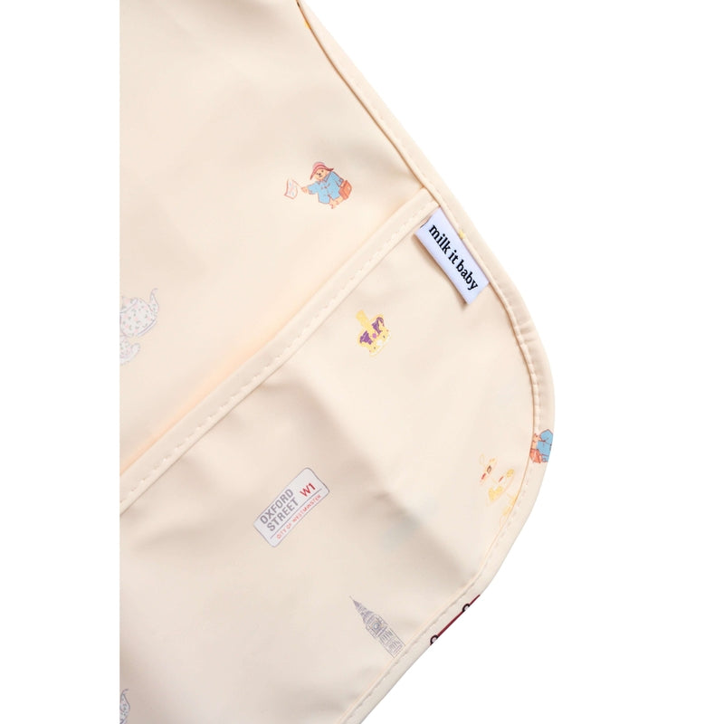 Milk It Baby Waterproof Sleeved Bib - London City