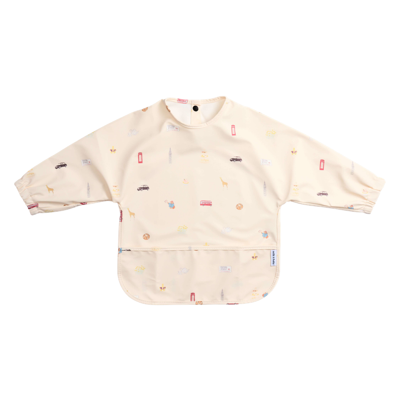 Milk It Baby Waterproof Sleeved Bib - London City