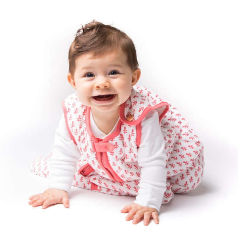 Malabar Baby Wearable Baby Sleep Bag - Pink City