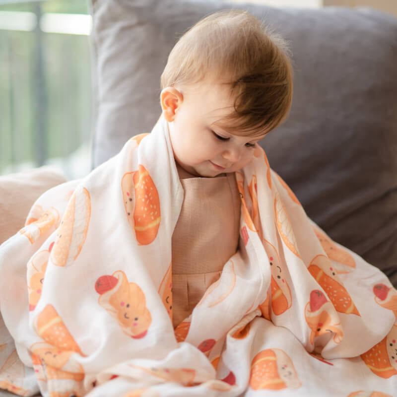 The Wee Bean Welcome Home Baby Gift Set - Bakery Buns Collection