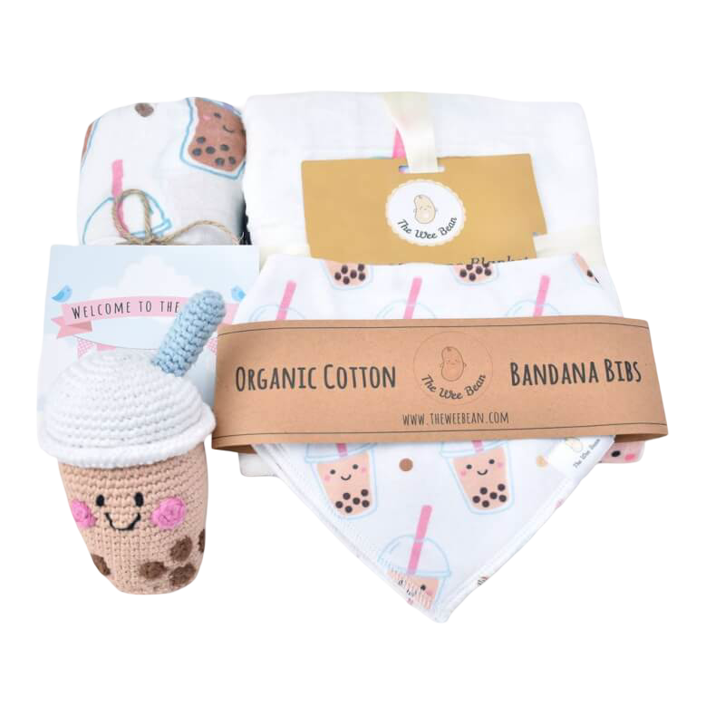 The Wee Bean Welcome Home Baby Gift Set - Boba Collection