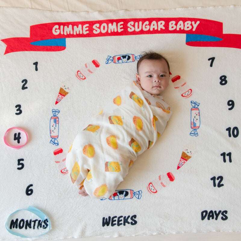 The Wee Bean Welcome Home Baby Gift Set - Bunny Candy Collection