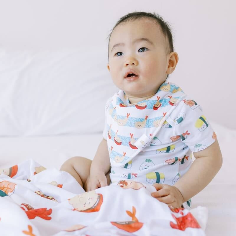 The Wee Bean Welcome Home Baby Gift Set - Sushi Collection