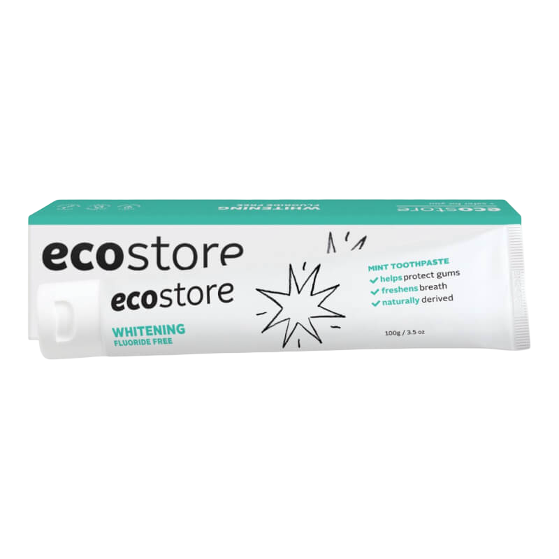 Ecostore Whitening Fluoride-Free Toothpaste - Mint 100g