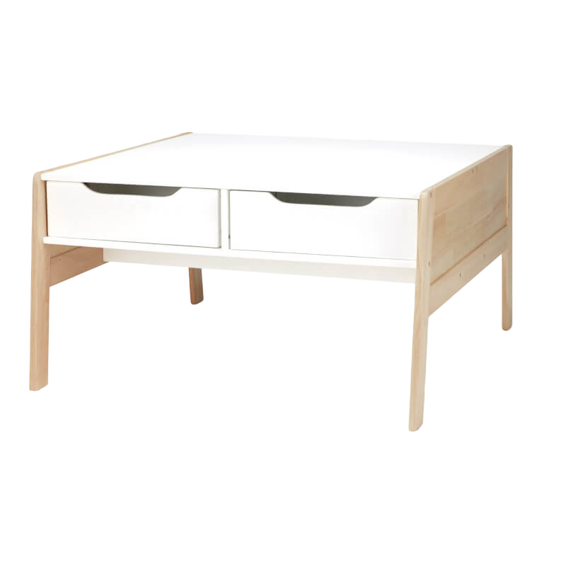 Melissa & Doug Wooden Art & Activity Table with Bins