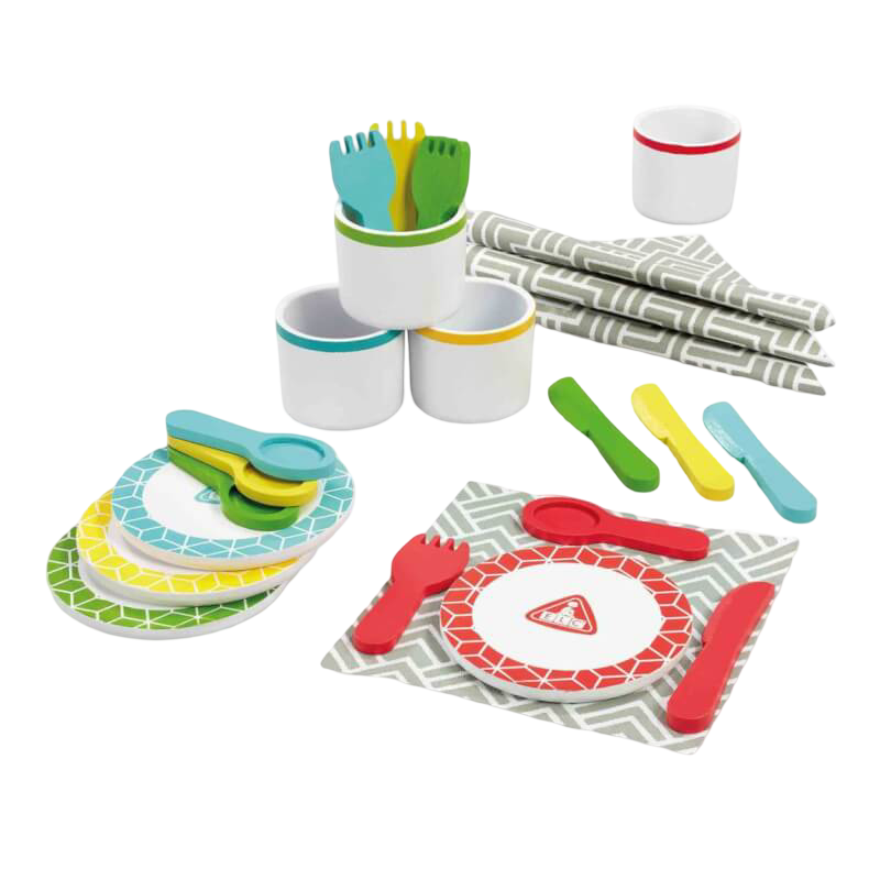 ELC Wooden Dinner Playset