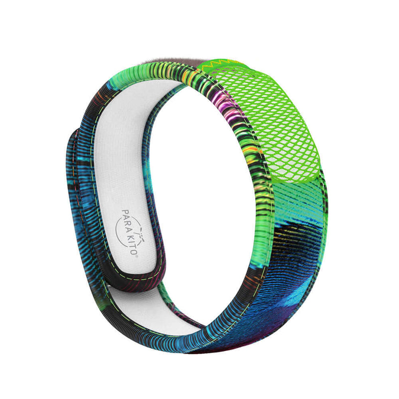 Para'kito Wristband Peacock with 2 Refill Pellets Para'kito