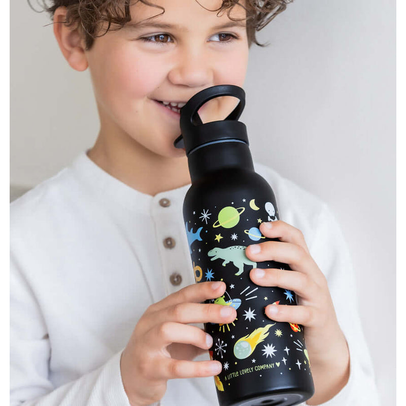 A Little Lovely Company XL Stainless Steel Drink Bottle - 500ml