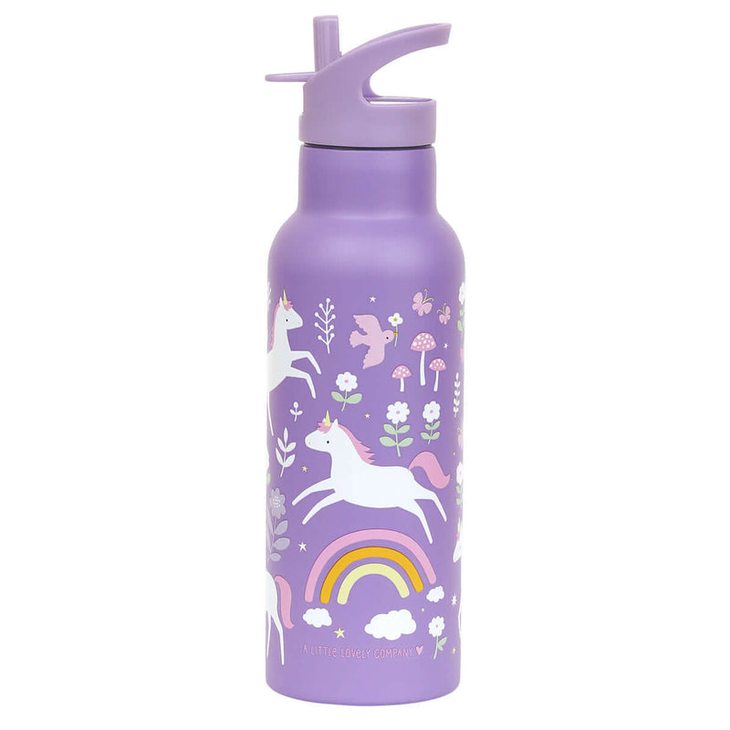 A Little Lovely Company XL Stainless Steel Drink Bottle - 500ml