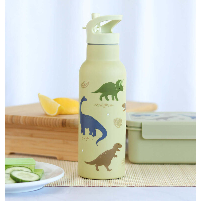 A Little Lovely Company XL Stainless Steel Drink Bottle - 500ml