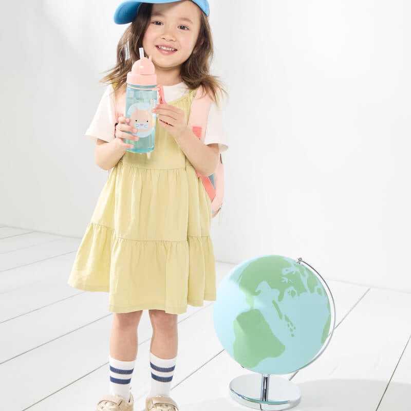 Skip Hop Zoo PP Straw Bottle 390ml