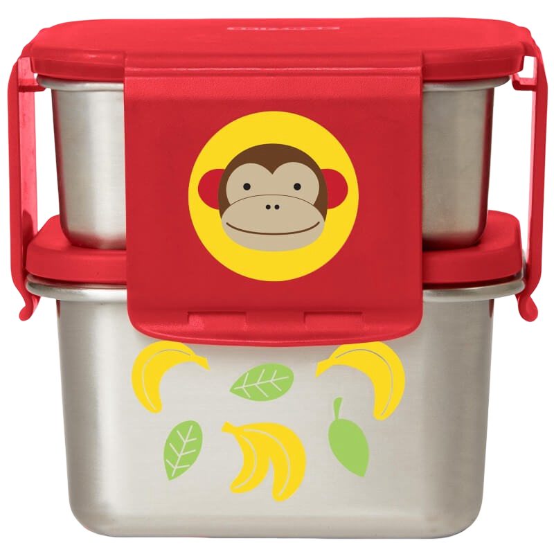 Skip Hop Zoo Stainless Steel Lunch Kit