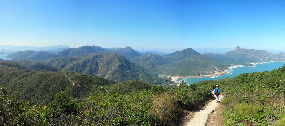 Hiking the hills with the littlies