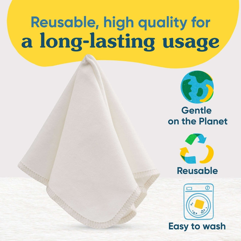 Charlie Banana 10 Organic Cotton Wipes