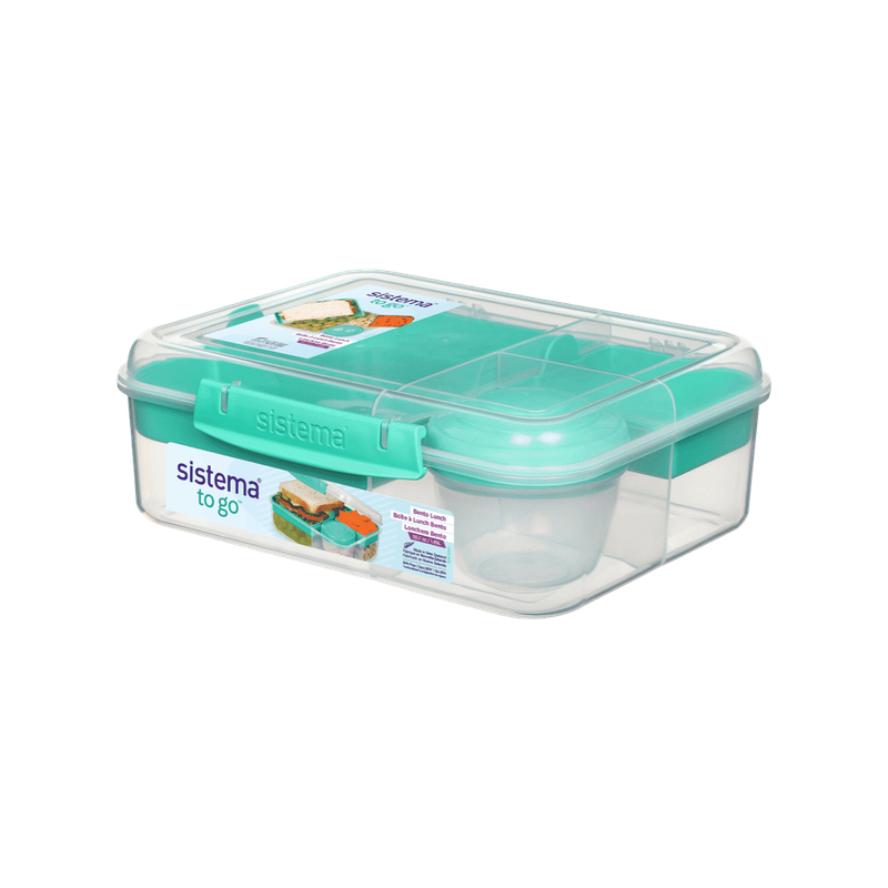 Sistema® 1.65L Bento Lunch To Go Container