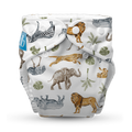 Charlie Banana 1 Pack - Reusable Cloth Diaper One Size - Wildlife