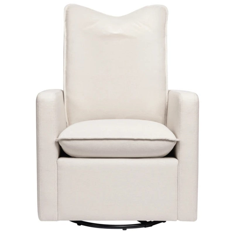Babyletto Cali Pillowback Swivel Glider - Performance Cream Eco-Weave