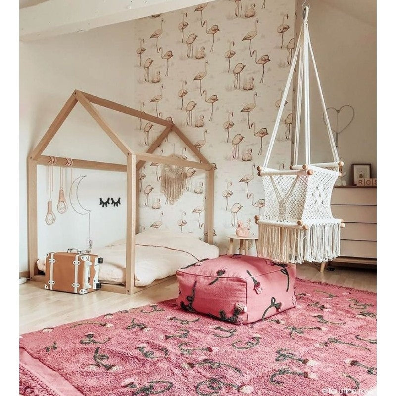 Lorena Canals Washable Rug English Garden Ash Rose 140x210cm