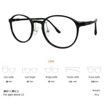 ProEyes Photochromic Blue Light Blocking Glasses - 1965 Black (12 years+)