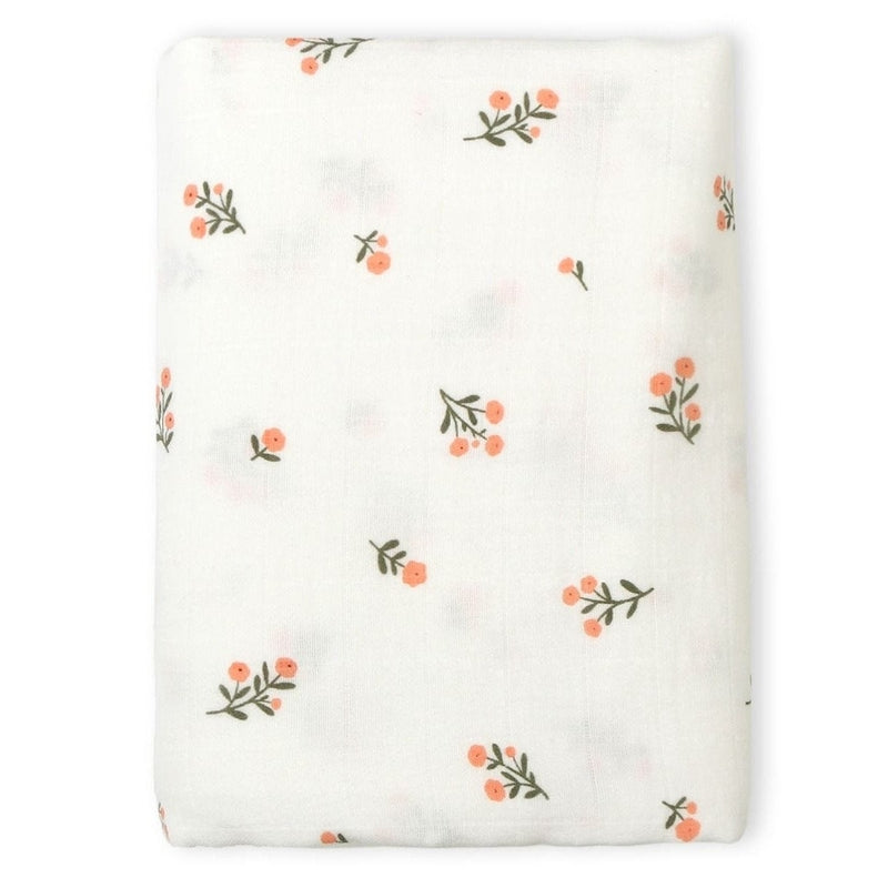 A Little Lovely Company Muslin Cloth Set of 2 - Little Flowers