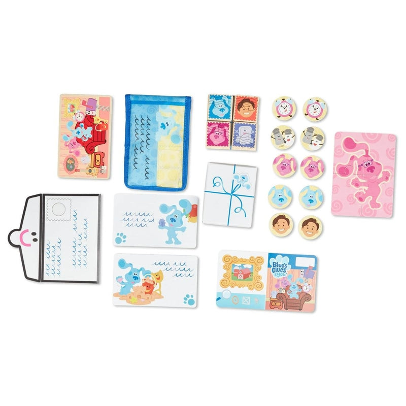 Melissa &amp; Doug 藍色小無尾熊與你！木製郵筒玩具套裝