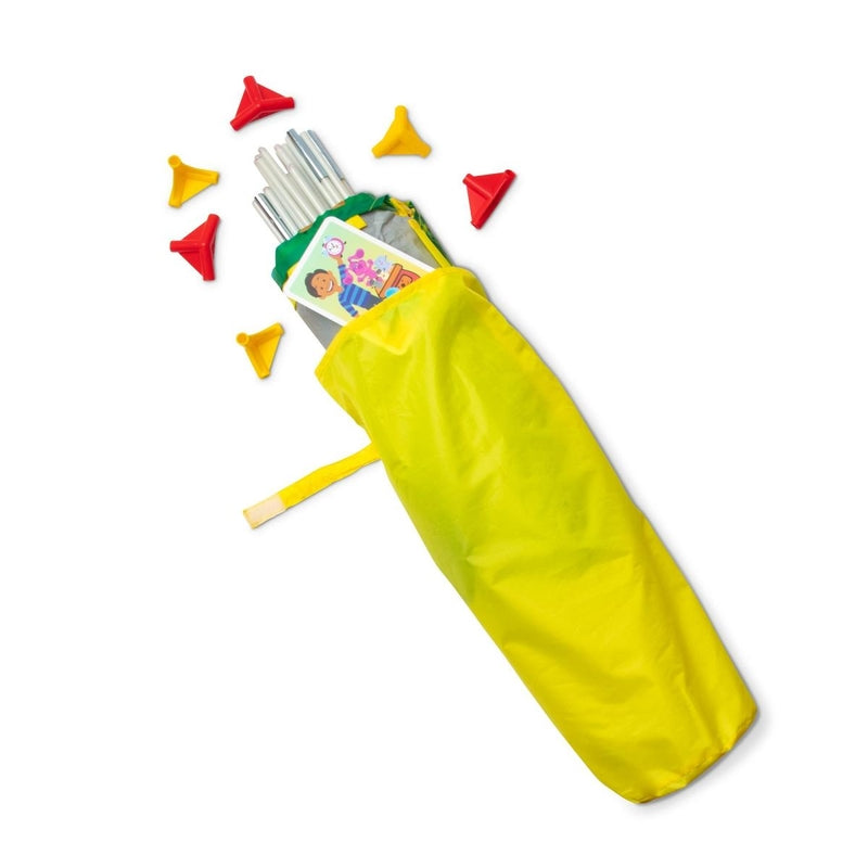 Melissa &amp; Doug 藍色線索與你！藍色小屋遊戲帳篷