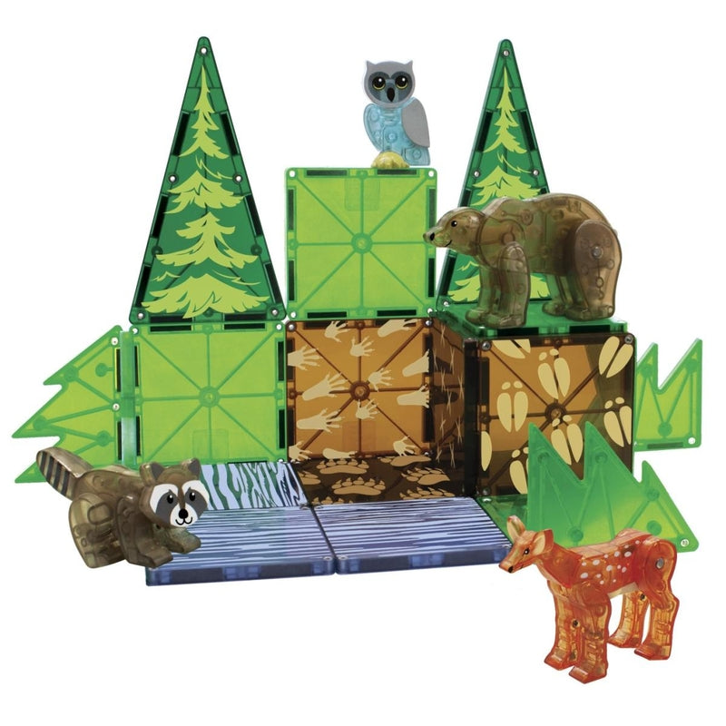 Magna-Tiles 森林動物 25 片套裝