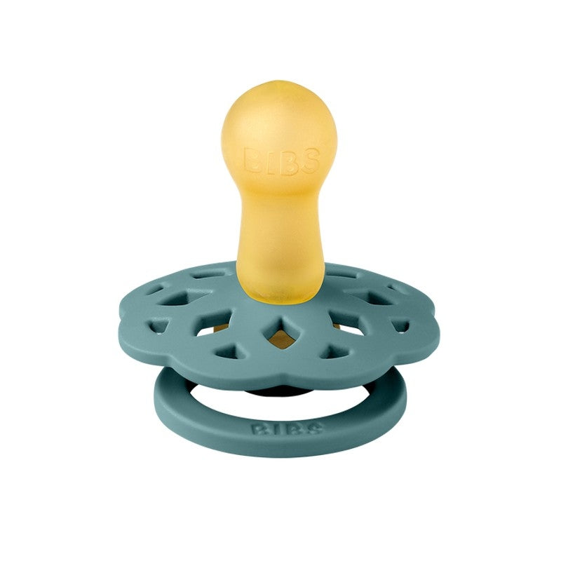 BIBS Boheme Round Latex Pacifier - Size 2