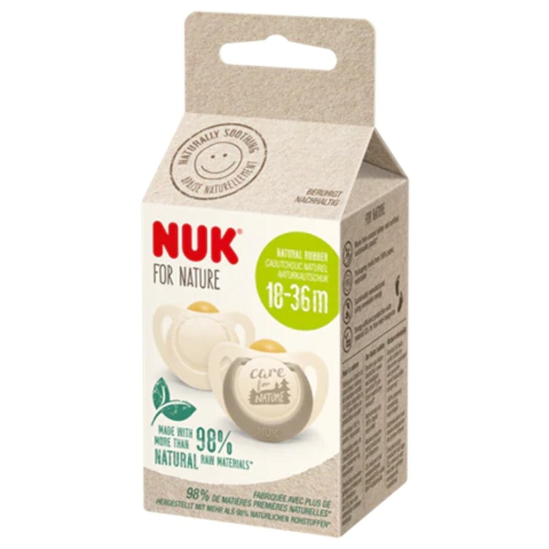 NUK For Nature 乳膠安撫奶嘴