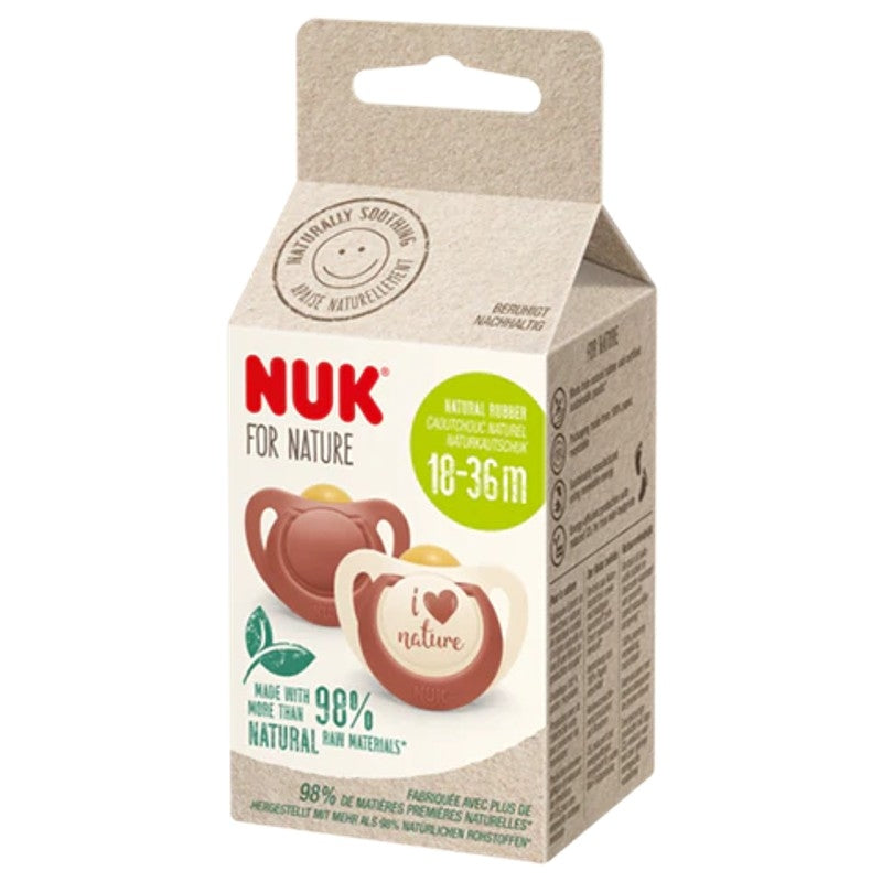 NUK For Nature 乳膠安撫奶嘴