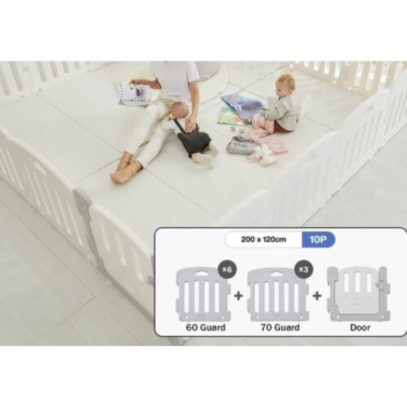 Alzipmat Baby Room - Plain White