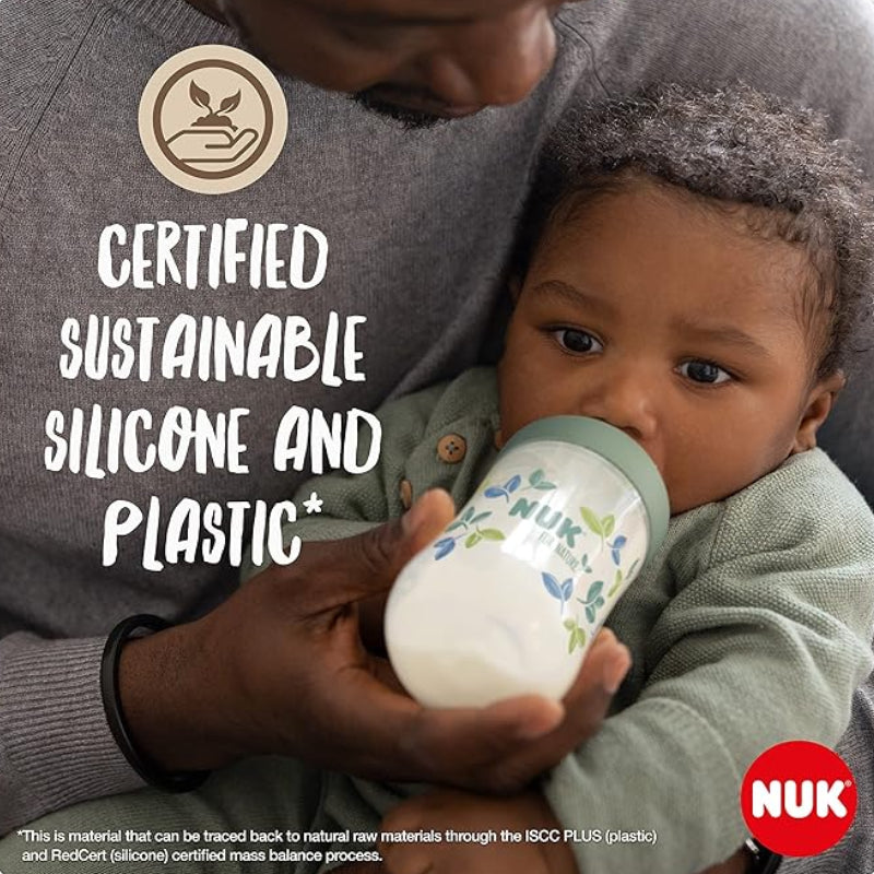 NUK For Nature 矽膠奶嘴 2 件裝