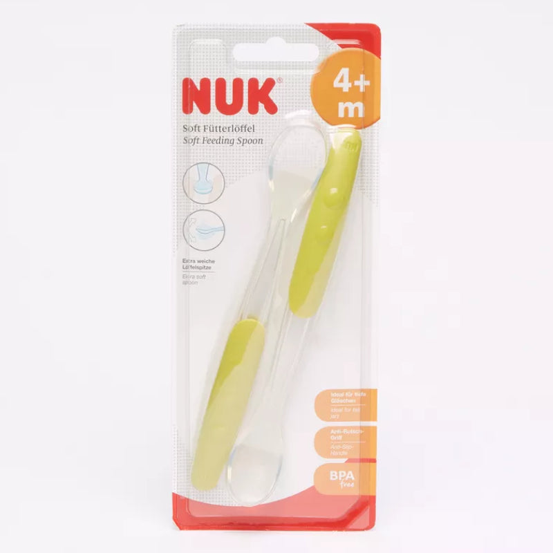 NUK Easy Learning Soft Feeding Spoon 2-Pack