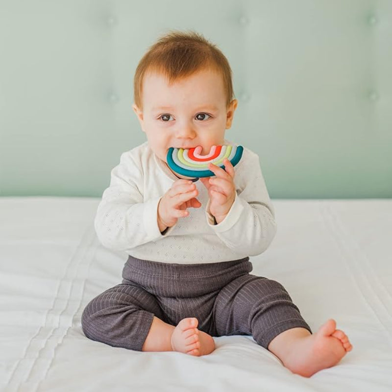 Suavinex 彩虹矽膠磨牙環