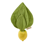 Oli&Carol 2-in-1 Teether & Muslin - John Lemon