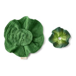 Oli&Carol 2-in-1 Teether & Muslin - Kendall the Kale