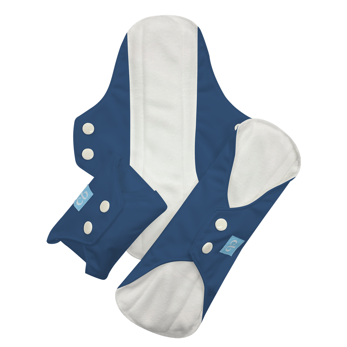 Charlie Banana 3 Feminine Pads - Dark Blue