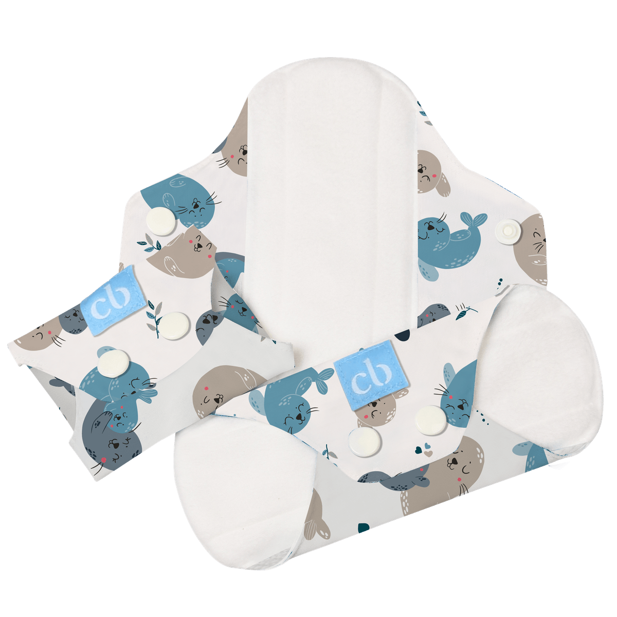 Charlie Banana 3 Feminine Pads - Seally