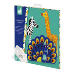 Janod 3D Animals To Color