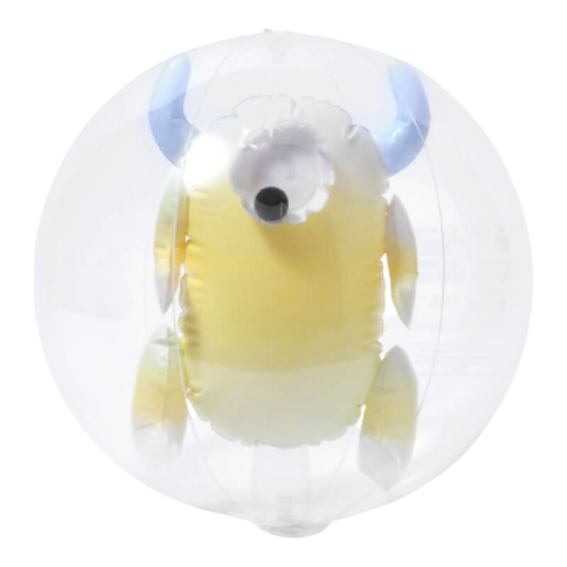 SUNNYLiFE 3D Inflatable Beach Ball - Monty the Monster