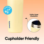 Owala Freesip Kids Stainless Steel Water Bottle 16oz - Misty Horizon