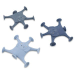 Trixie Animal suction game - 3pcs - Mrs. Elephants family blue
