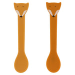 Trixie Silicone spoon 2-pack - Mr. Fox