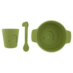 Trixie Silicone first meal set - Mr. Dino