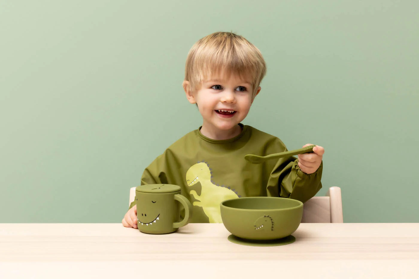 Trixie Silicone bowl with suction - Mr. Dino