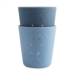 Trixie Silicone cup 2-pack - Mrs. Elephant