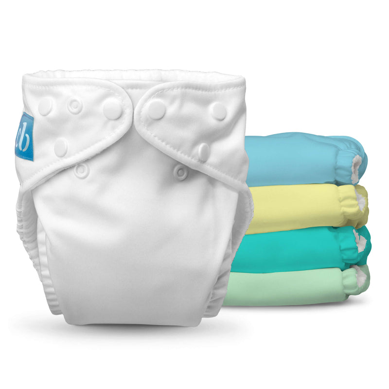 Charlie Banana 5 Pack - Reusable Cloth Diapers One Size - Pastel