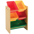 Baby Star x Delsun 5 Toy Storage Organiser - Rainbow